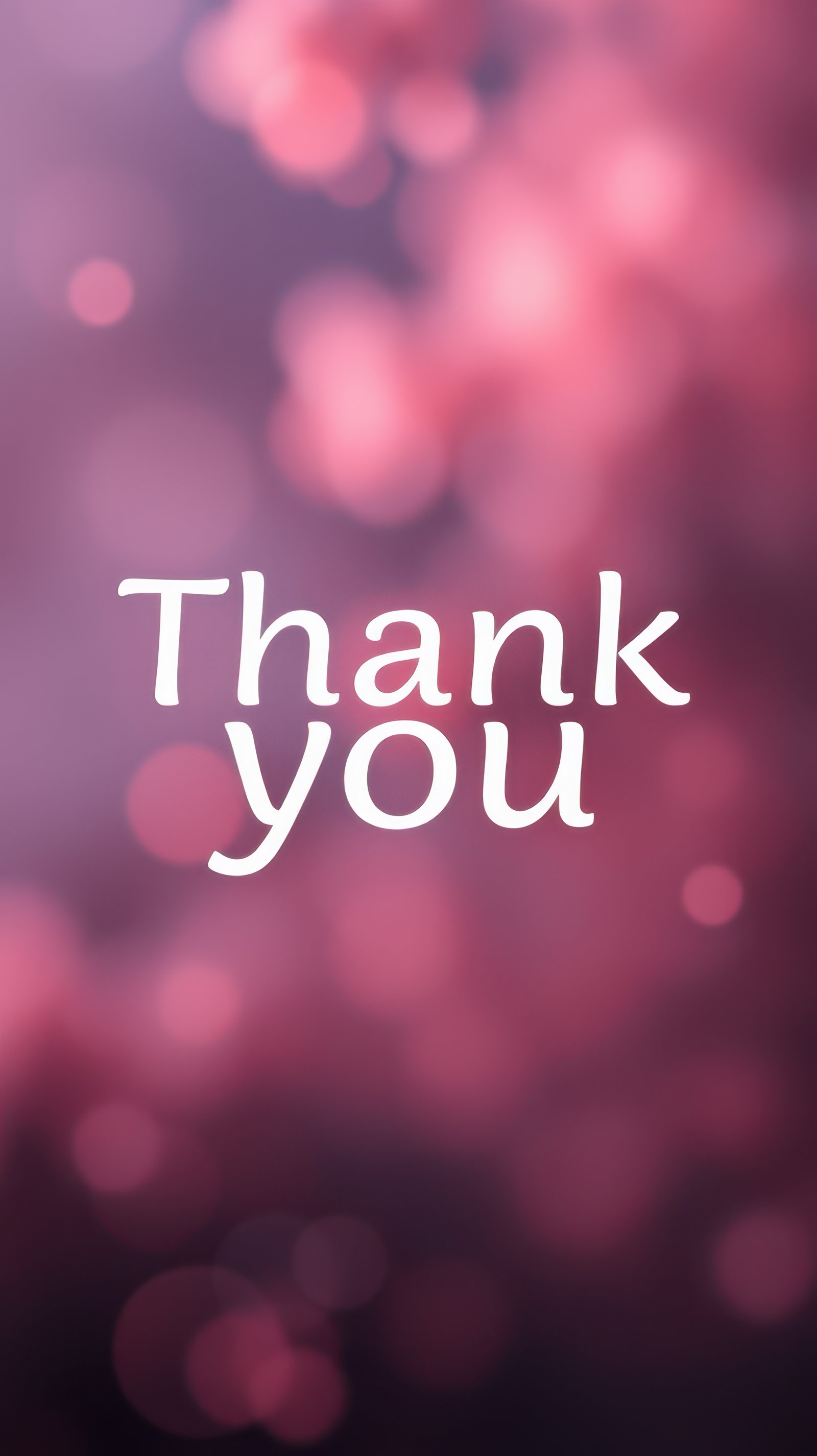 Colorful abstract background with the words thank you written in elegant font